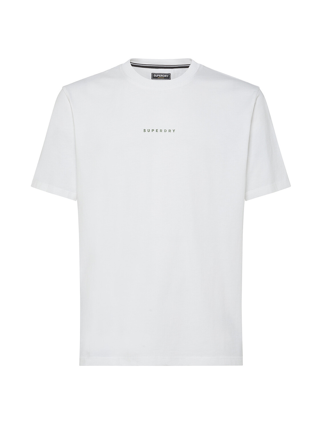 

Superdry базовая хлопковая футболка с микрологотипом, белый