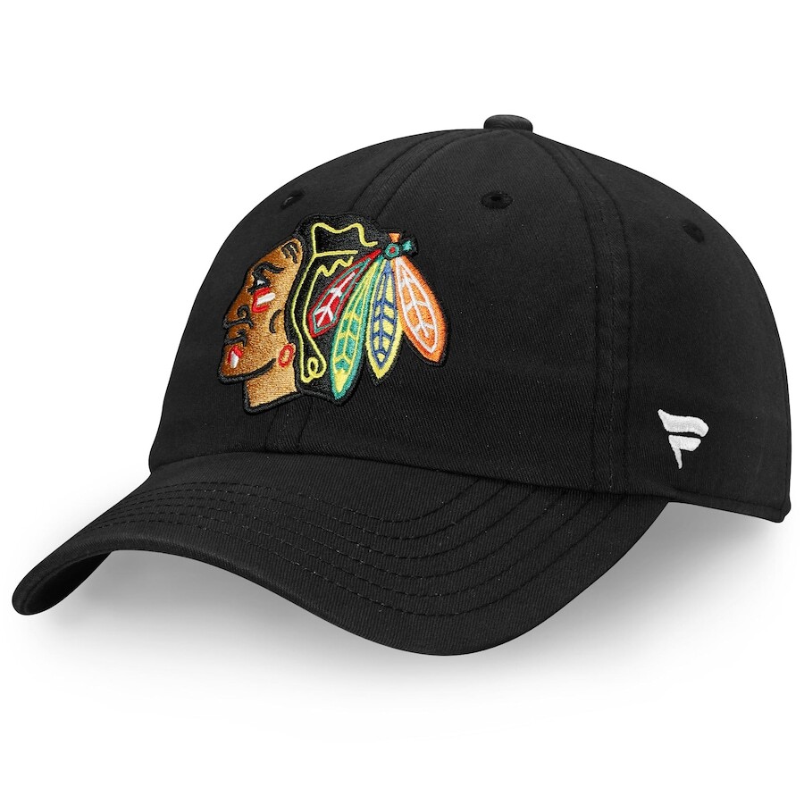 

Бейсболка Fanatics Branded Chicago Blackhawks, черный