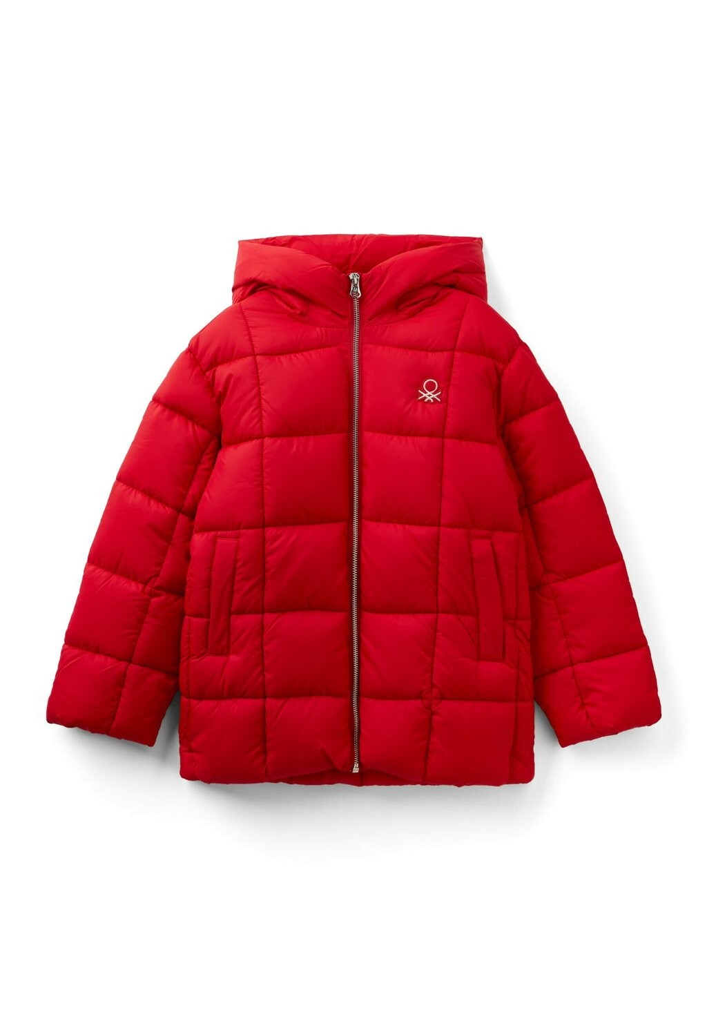 

Куртка зимняя Long Rain Defender United Colors of Benetton, красный