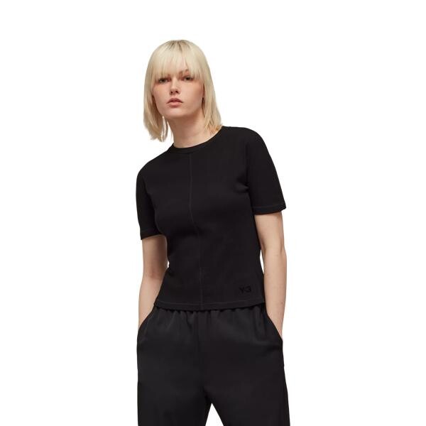 

Футболка schmal geschnittenes top black black Y-3, черный