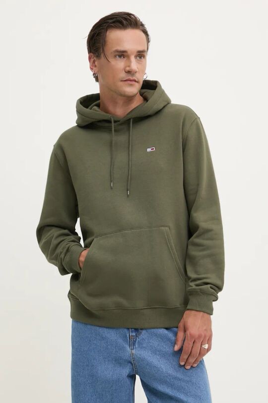 

Толстовка Tommy Jeans, зеленый