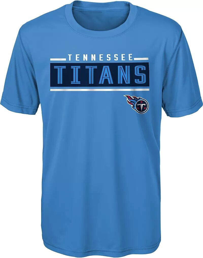 

Nfl Team Apparel синяя футболка Tennessee Titans Amped Up Youth