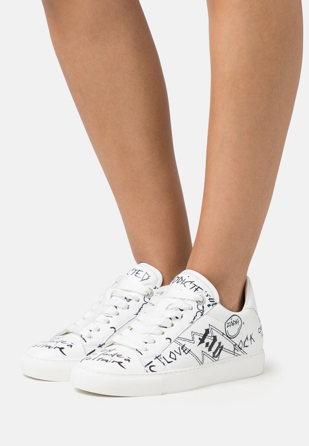 

Низкие кроссовки Zadig & Voltaire, белый