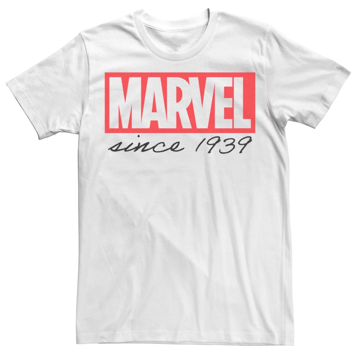 Мужская футболка с логотипом Marvel From Thirty Nine Licensed Character