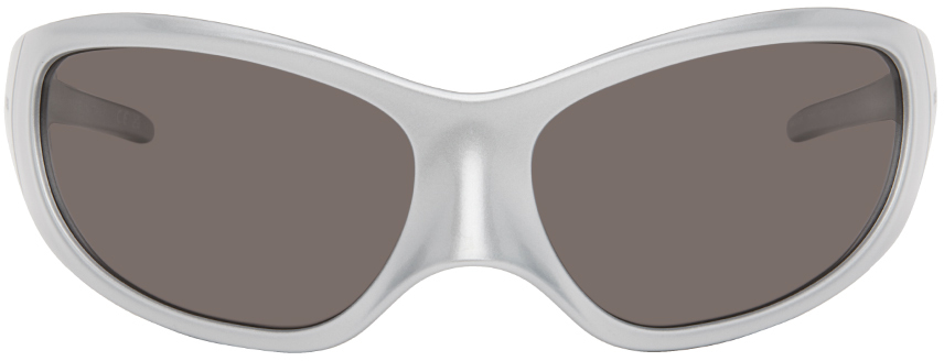 Солнцезащитные очки Silver Skin XXL Cat Balenciaga
