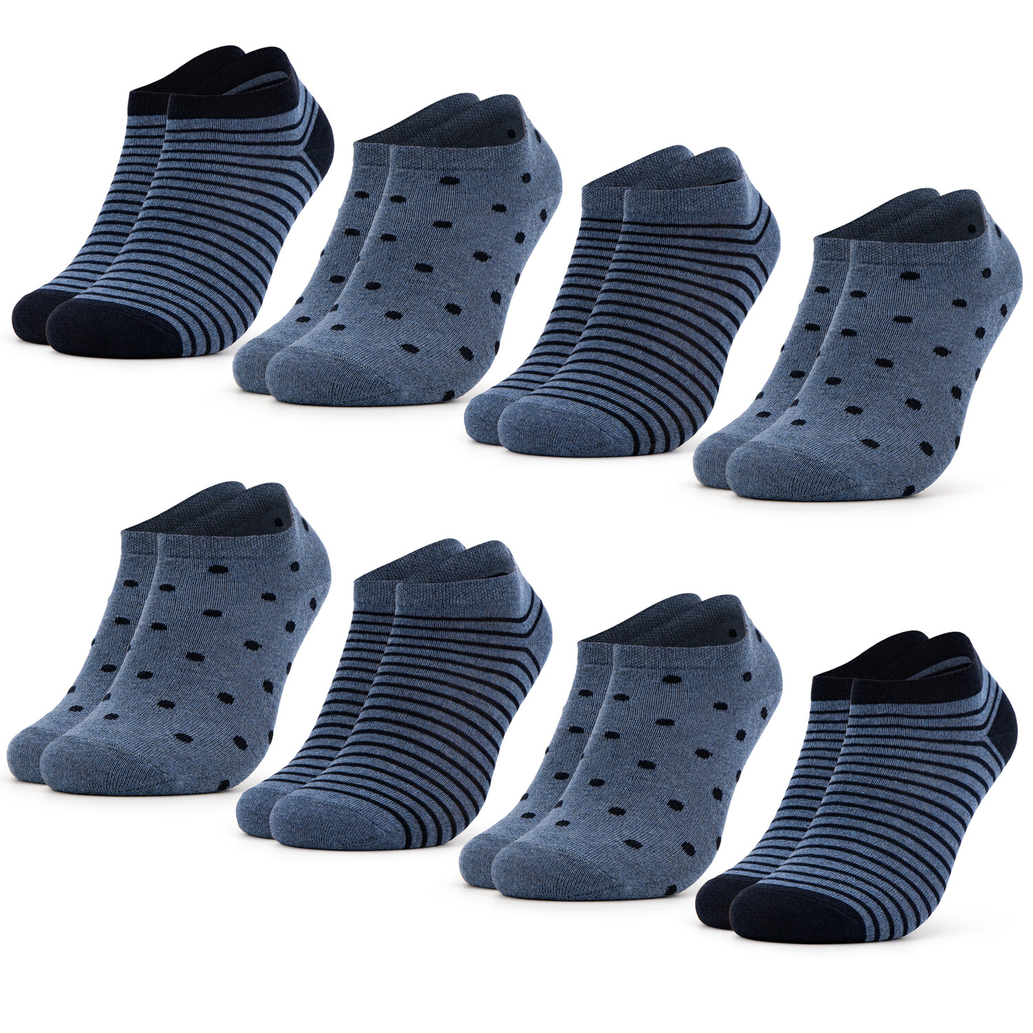 

Носки Occulto 8 шт Sneaker Muster Maja, синий