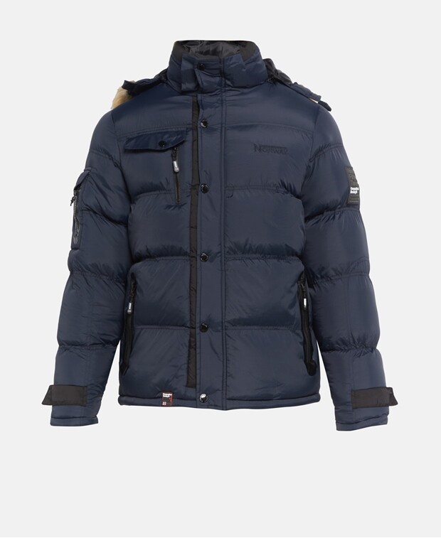 

Стеганая куртка Geographical Norway, темно-синий