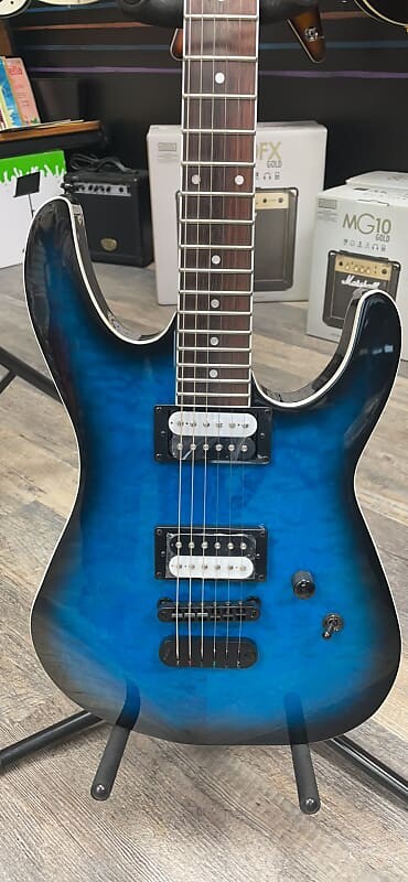 

Электрогитара Dean Dean MDX QM TBB MDX Quilt Maple Trans Blue Burst - Trans Blue Burst