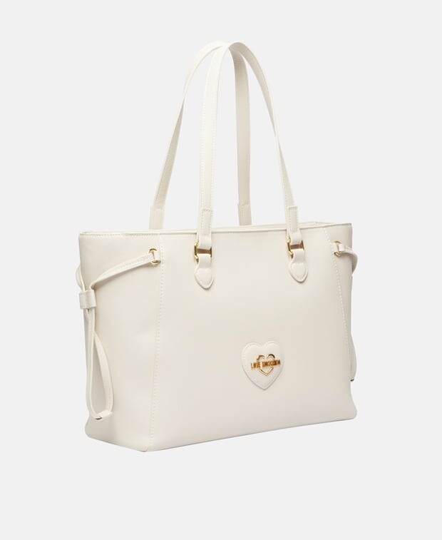 

Сумка шоппер Love Moschino, цвет Wool White