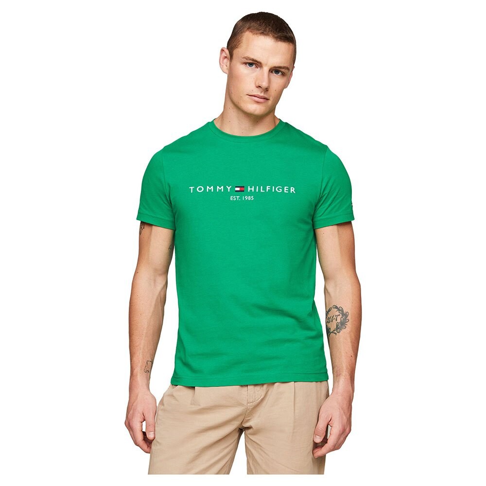 

Футболка с коротким рукавом Tommy Hilfiger Logo, зеленый
