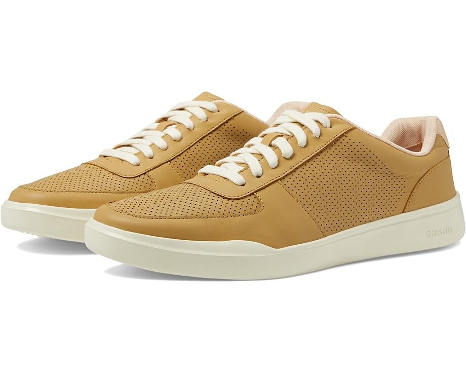 

Кроссовки Cole Haan Grand Crosscourt Modern Perforated Sneaker, цвет Starfish/Egret/Vachetta