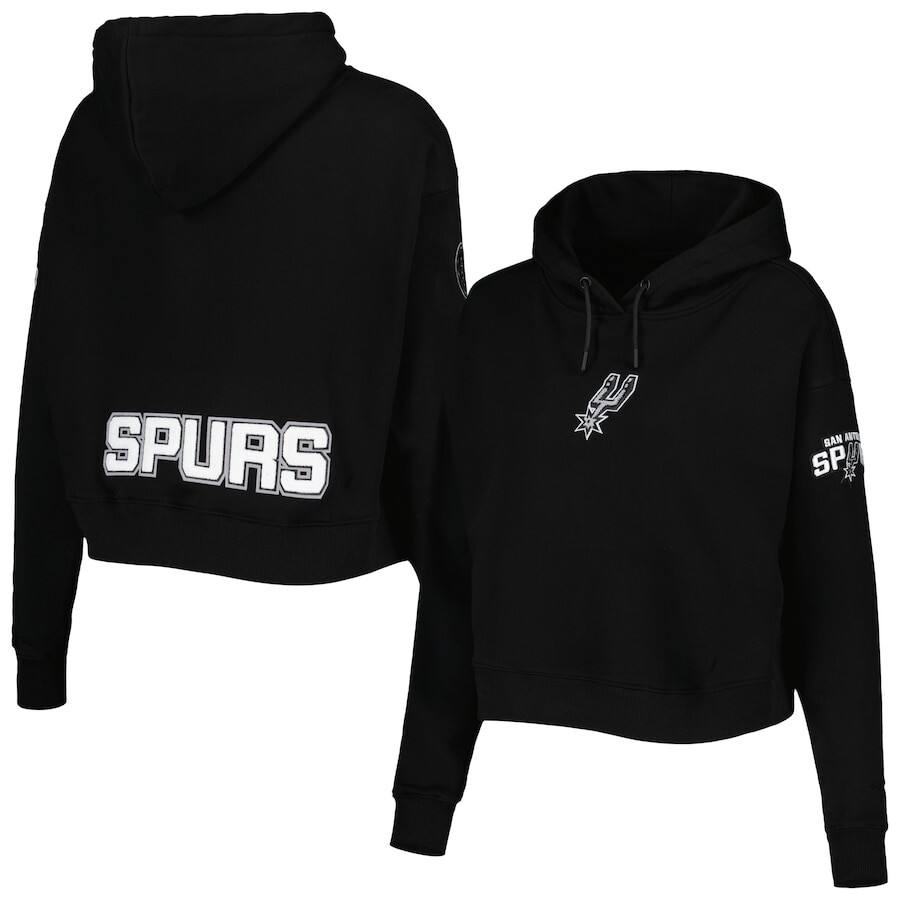 

Пуловер с капюшоном Pro Standard San Antonio Spurs, черный