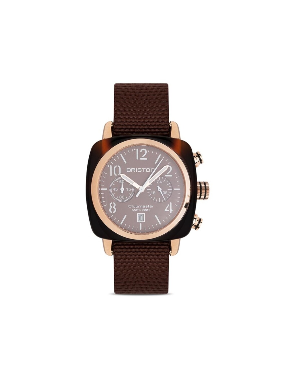 

Наручные часы Clubmaster Classic 40 мм Briston Watches, коричневый