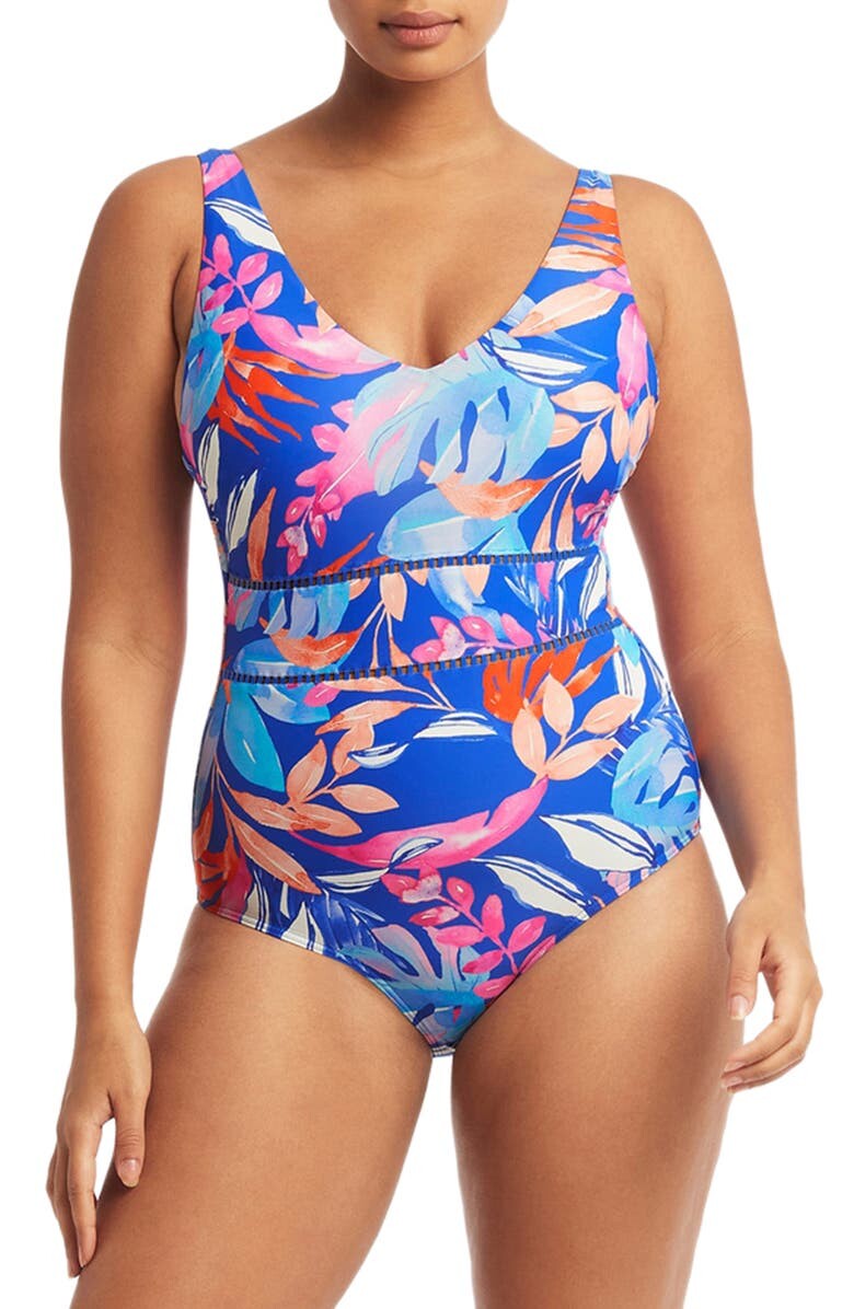 

Слитный купальник Cabana Multi Fit с чашечками D и DD SEA LEVEL, Коричневый