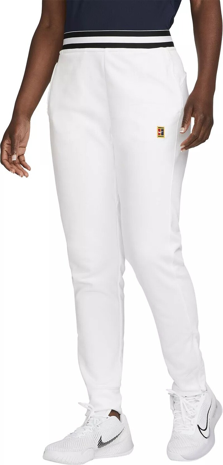 

Женские теннисные брюки Nike Court Dri-FIT Heritage, белый