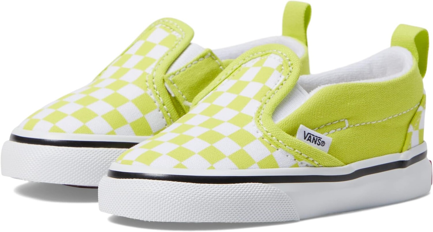 

Кроссовки Slip-On V Vans, цвет Color Theory Checkerboard Evening Primrose
