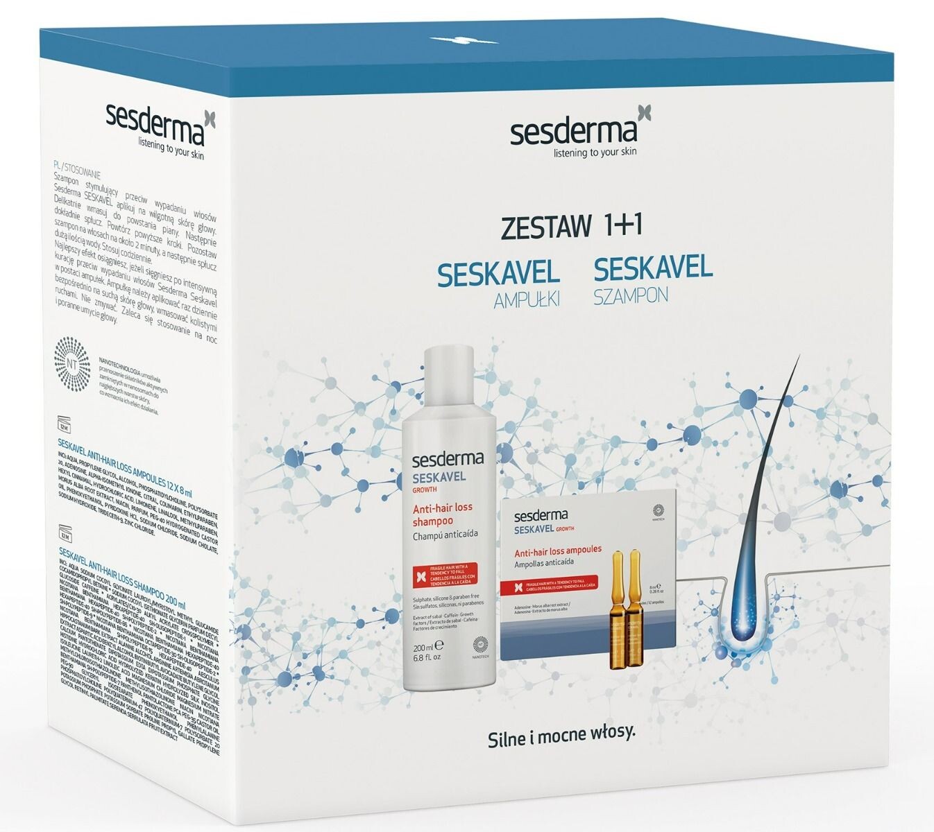 

Sesderma Seskavel дермокосметический набор, 1 шт.