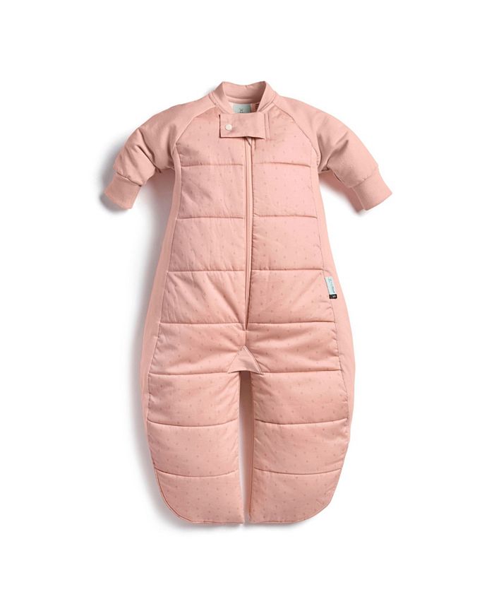 Комбинезон для спального костюма 2,5 для маленьких мальчиков и девочек ergoPouch, розовый