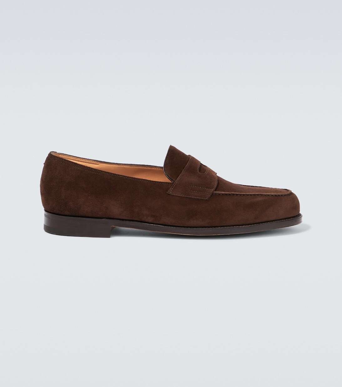

Замшевые лоферы Lopez John Lobb, коричневый
