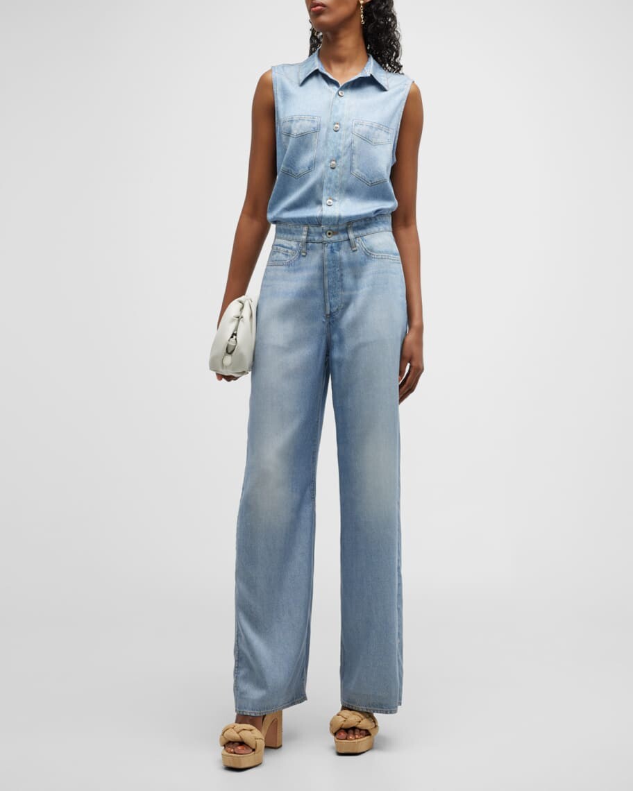 

Комбинезон Liquid Miramar без рукавов Rag & Bone