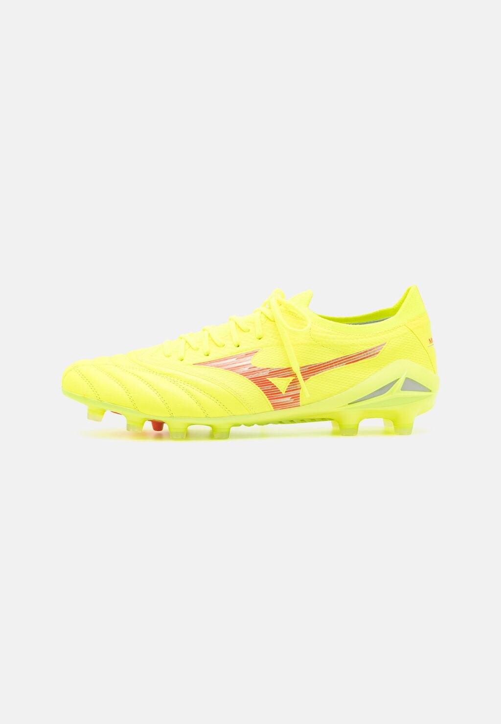 

Кроссовки для мини-футбола с шипами Morelia Neo Iv Β Elite Mizuno, цвет safety yellow/fiery coral