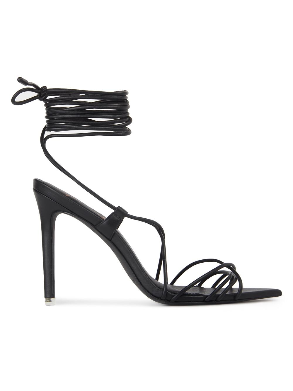 

Сандалии Джоди на высоком каблуке Black Suede Studio, черный
