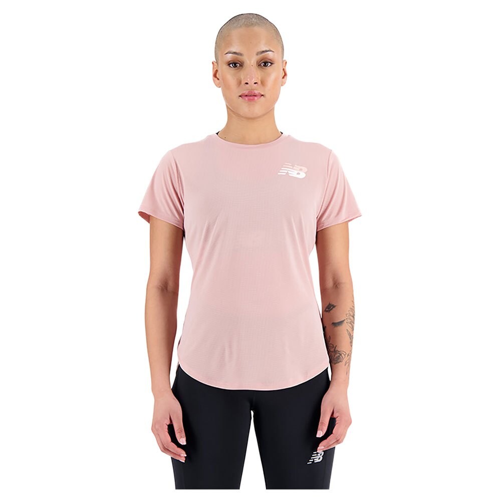 

Футболка New Balance Graphic Accelerate, розовый