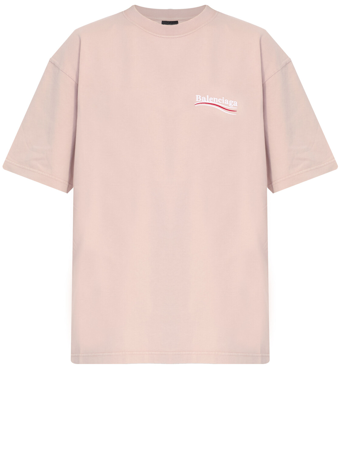 

Футболка Balenciaga Political Campaign, розовый