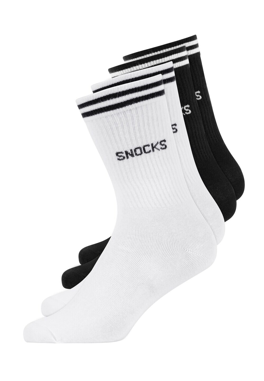

Носки SNOCKS, черно-белый
