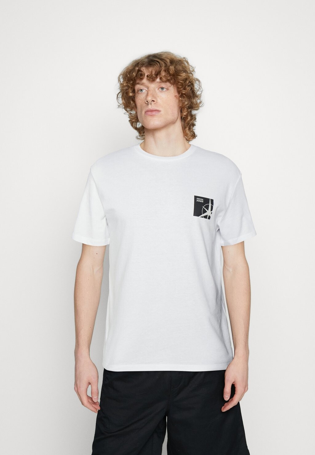 

Футболка с принтом Jack & Jones, белый