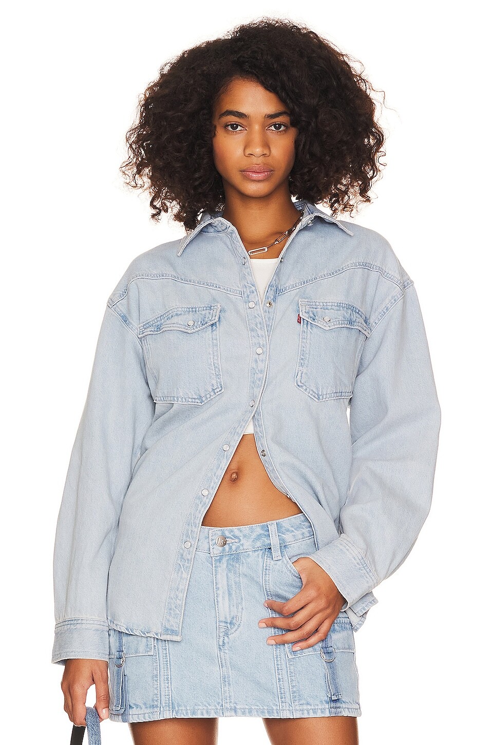 

Топ LEVI'S Dorsey XL Western, цвет Long Journey