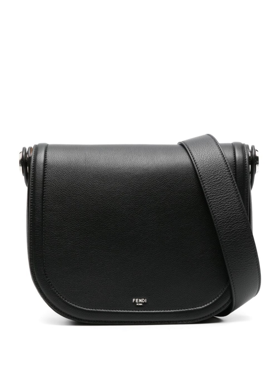

FENDI сумка-мессенджер из зернистой кожи, черный