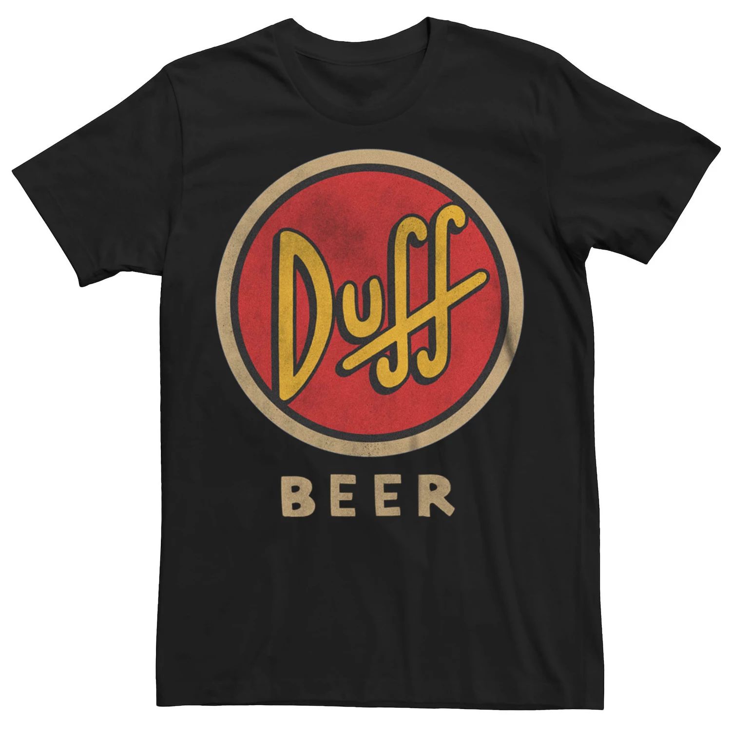 Мужская футболка с рисунком The Simpsons Duff Beer Licensed Character