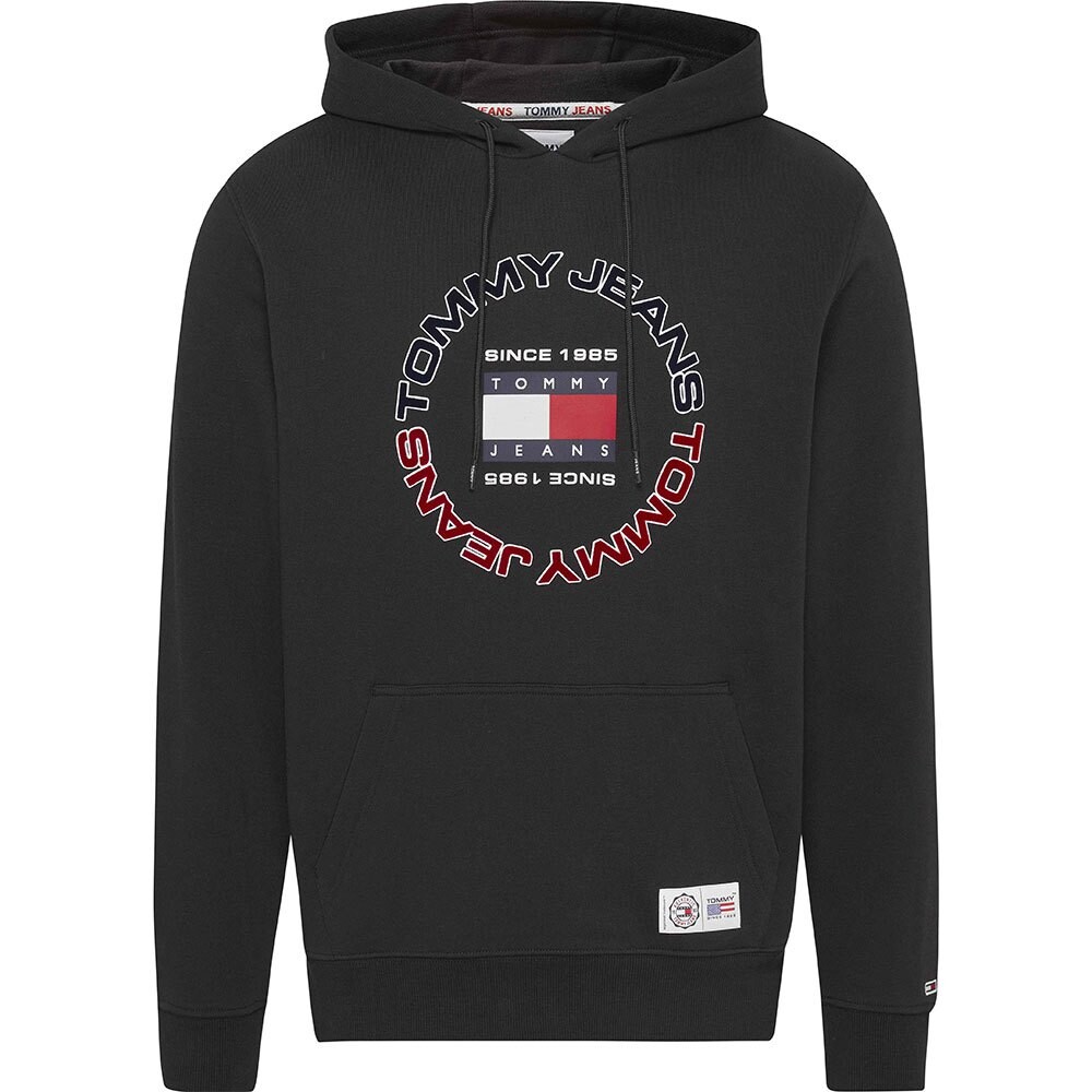 

Худи Tommy Jeans Regular Athletic, черный