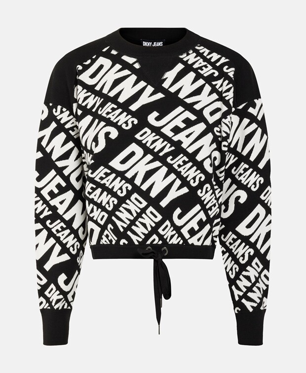 

Джемпер с длинными рукавами DKNY, черный
