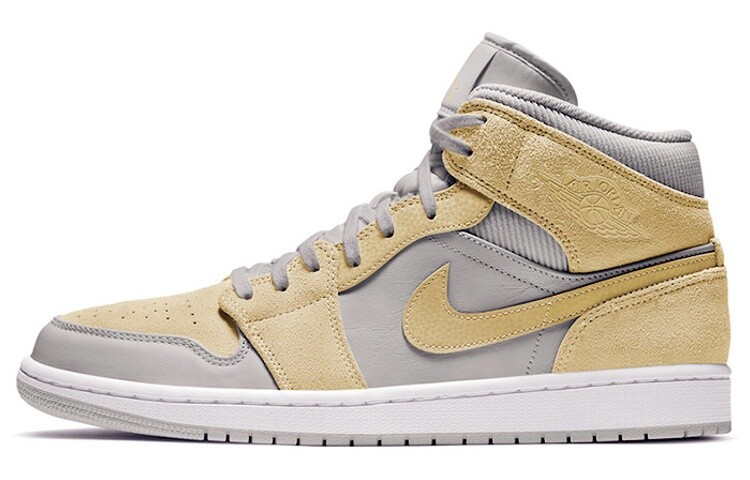 

Мужской баскетбольные кроссовки Jordan Air Jordan 1 Vintage Light Bone/Yellow