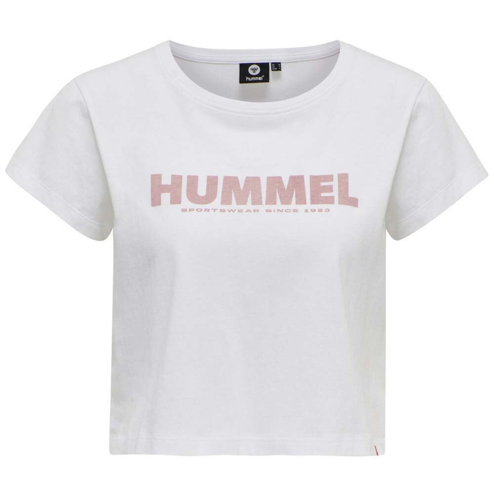 

Футболка с коротким рукавом Hummel Legacy Cropped, белый
