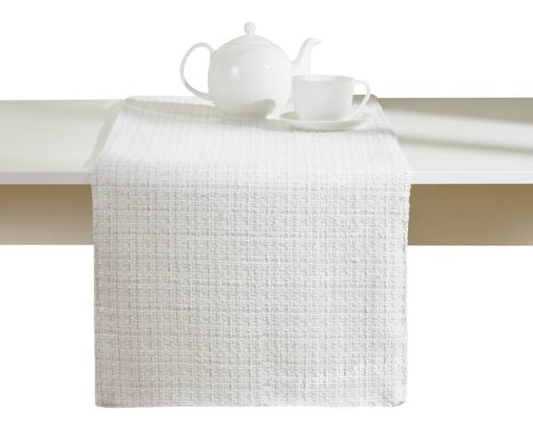 

Настольный бегун home & you Balin, 43x1x183 см цвет mittelsilber