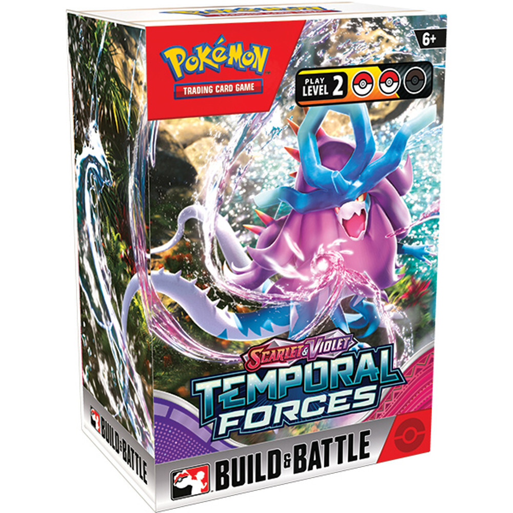 

Карточная игра The Pokemon Company Int'l Pokemon TCG: Scarlet & Violet: Temporal Forces - Build & Battle Box