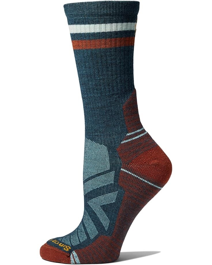 

Носки Smartwool Hike Light Cushion Tube Stripe Crew, цвет Twilight Blue