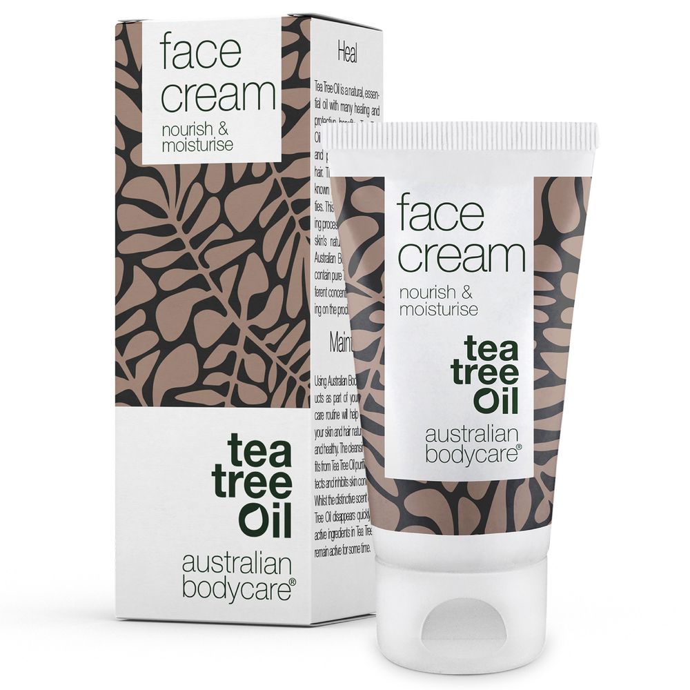 Крем для лечения кожи лица Crema facial con aceite de árbol de té Australian bodycare, 50 мл цена и фото