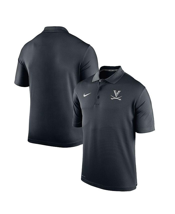 

Мужская черная рубашка-поло с логотипом Virginia Cavaliers Dark Mode Varsity Performance Nike, черный