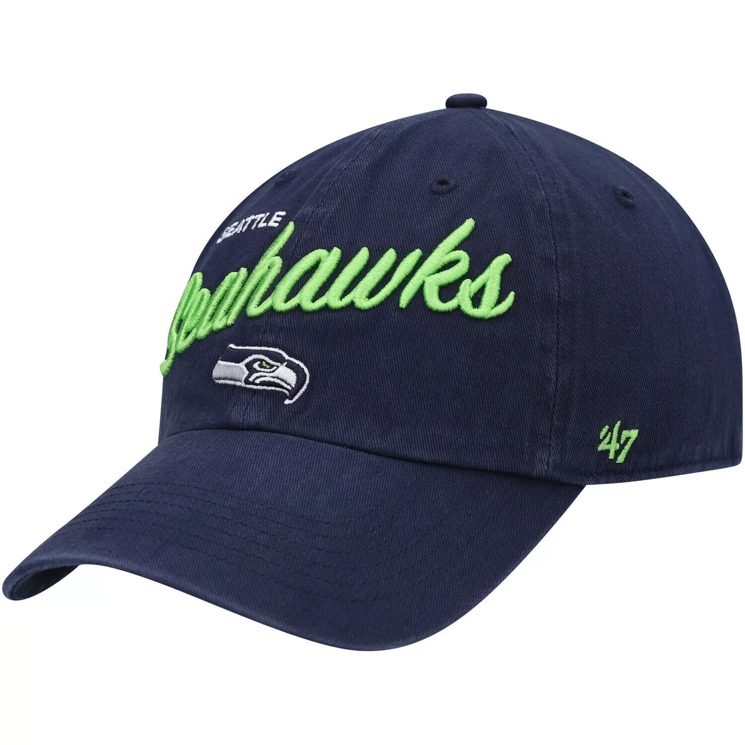 

Женская темно-синяя регулируемая шляпа College Seattle Seahawks Phoebe '47