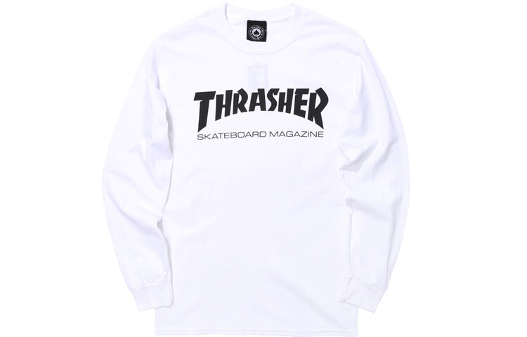 

Толстовка с логотипом унисекс Thrasher, белая