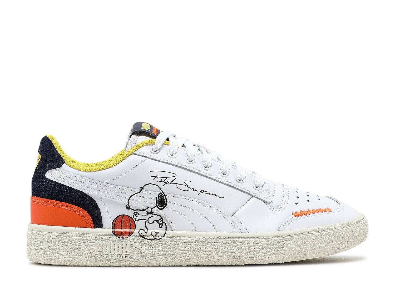 

Кроссовки Puma Peanuts X Ralph Sampson 'Snoopy', белый