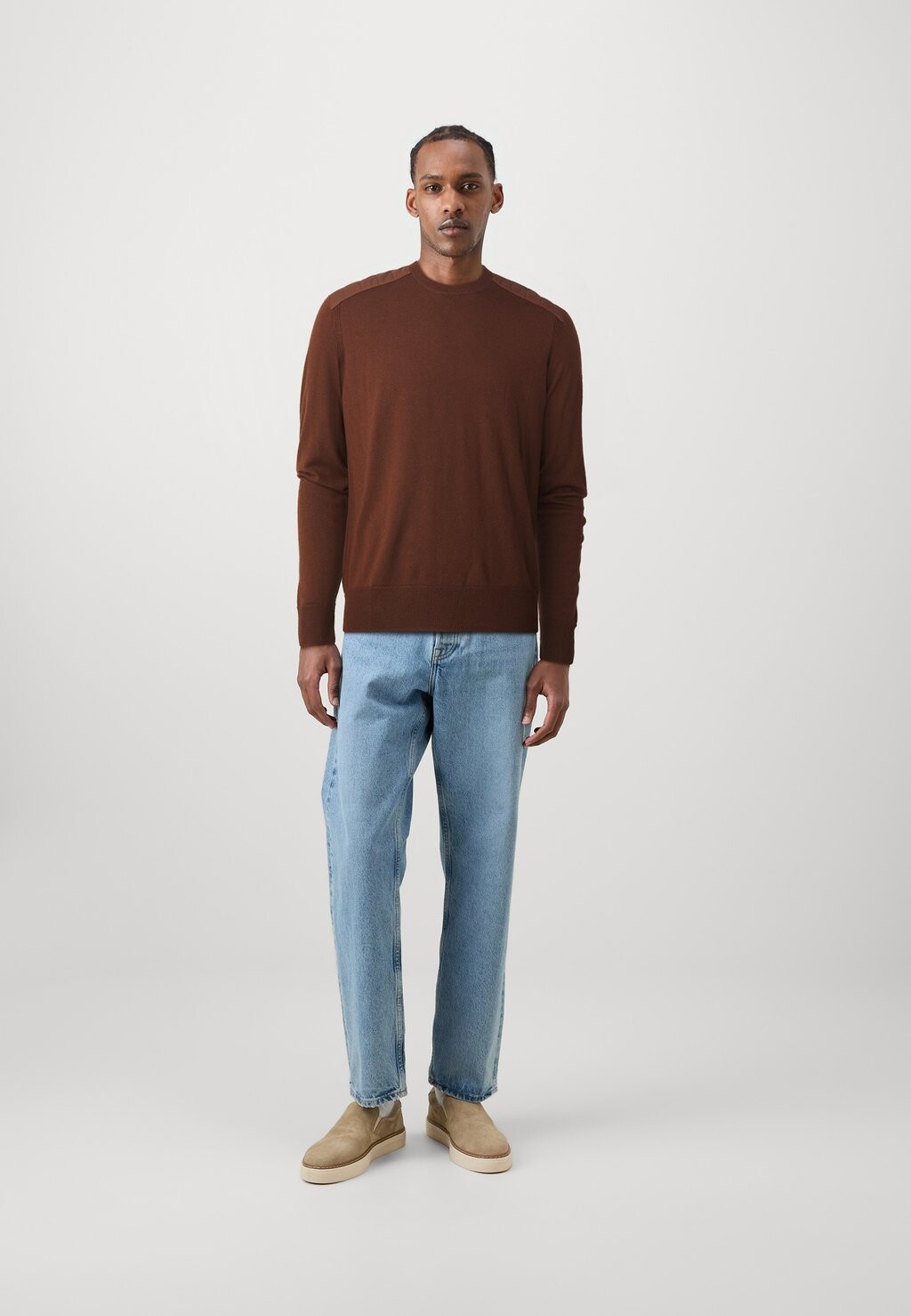 

Джемпер KERRIGAN CREWNECK JUMPER Belstaff, коричневый