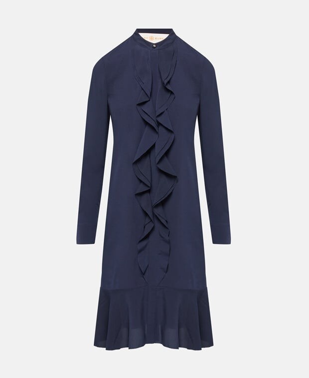 

Повседневное платье Tory Burch, темно-синий