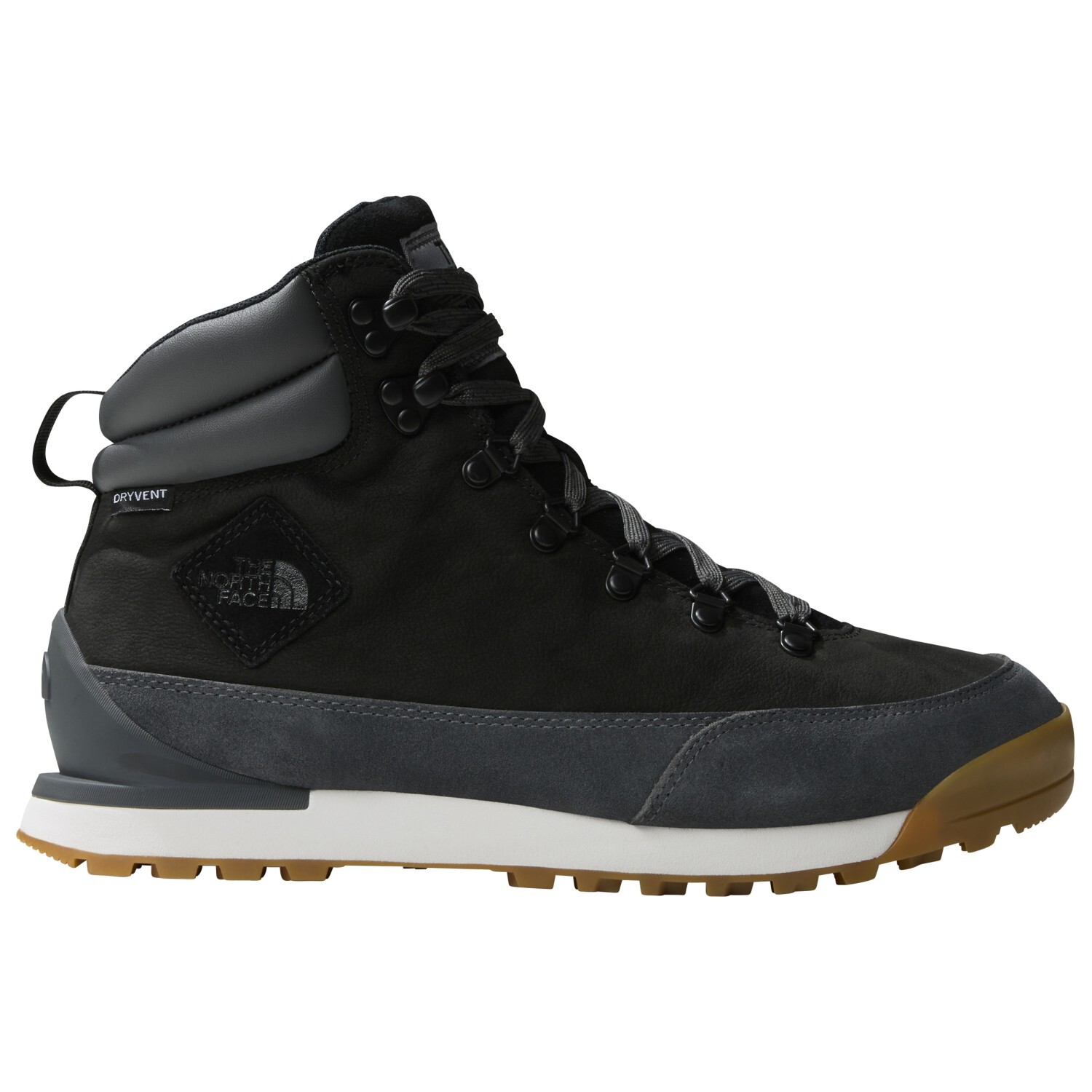 Кроссовки The North Face Back To Berkeley IV Leather WP, цвет TNF Black/Asphalt Grey