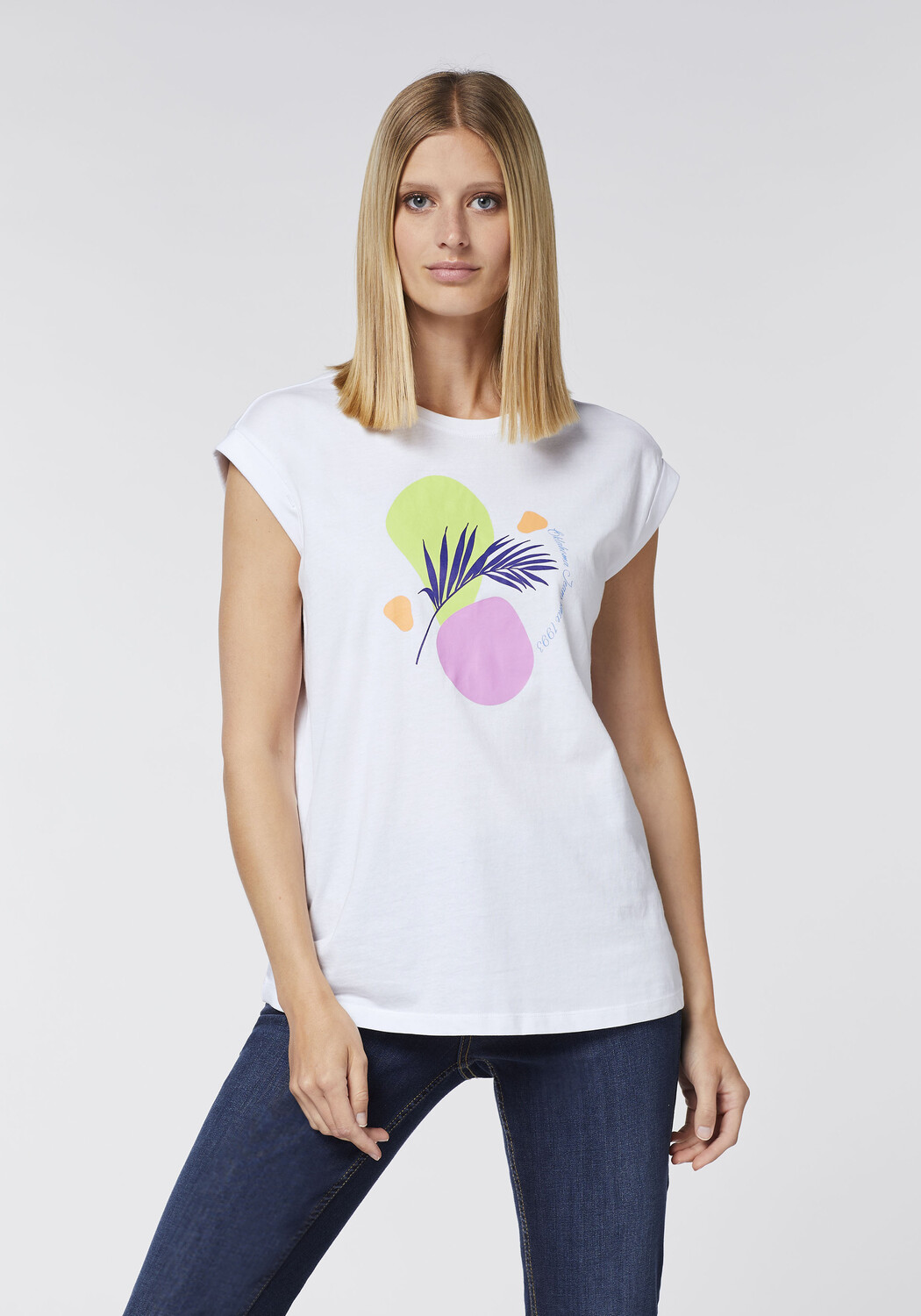 

Топ Oklahoma Jeans T Shirt, белый