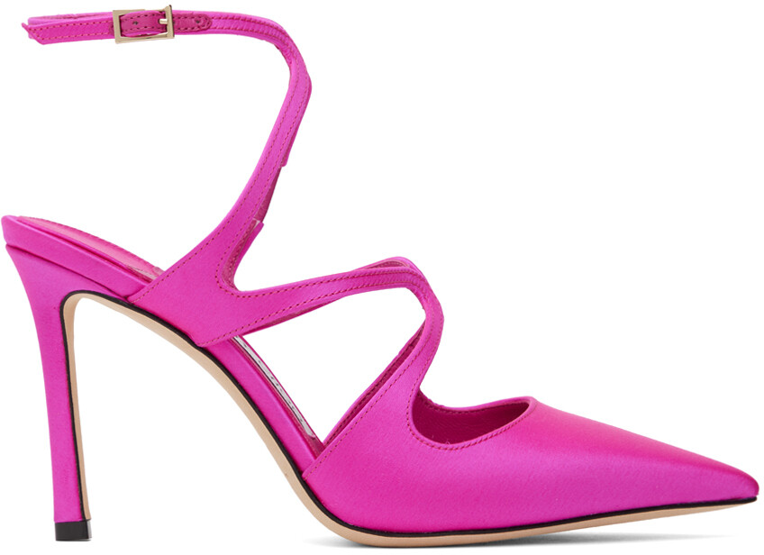 

Розовые туфли Azia 95 Jimmy Choo, Розовый